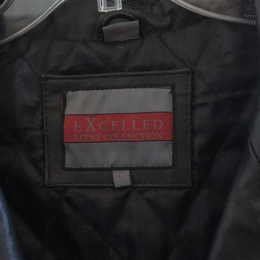 Final Markdown Men’s Excelled Leather Jacket Large - image 4